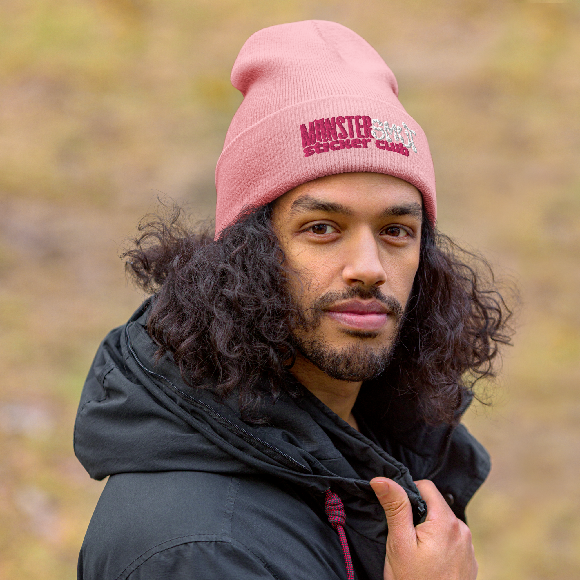 MSSC Cuffed Beanie – Rose