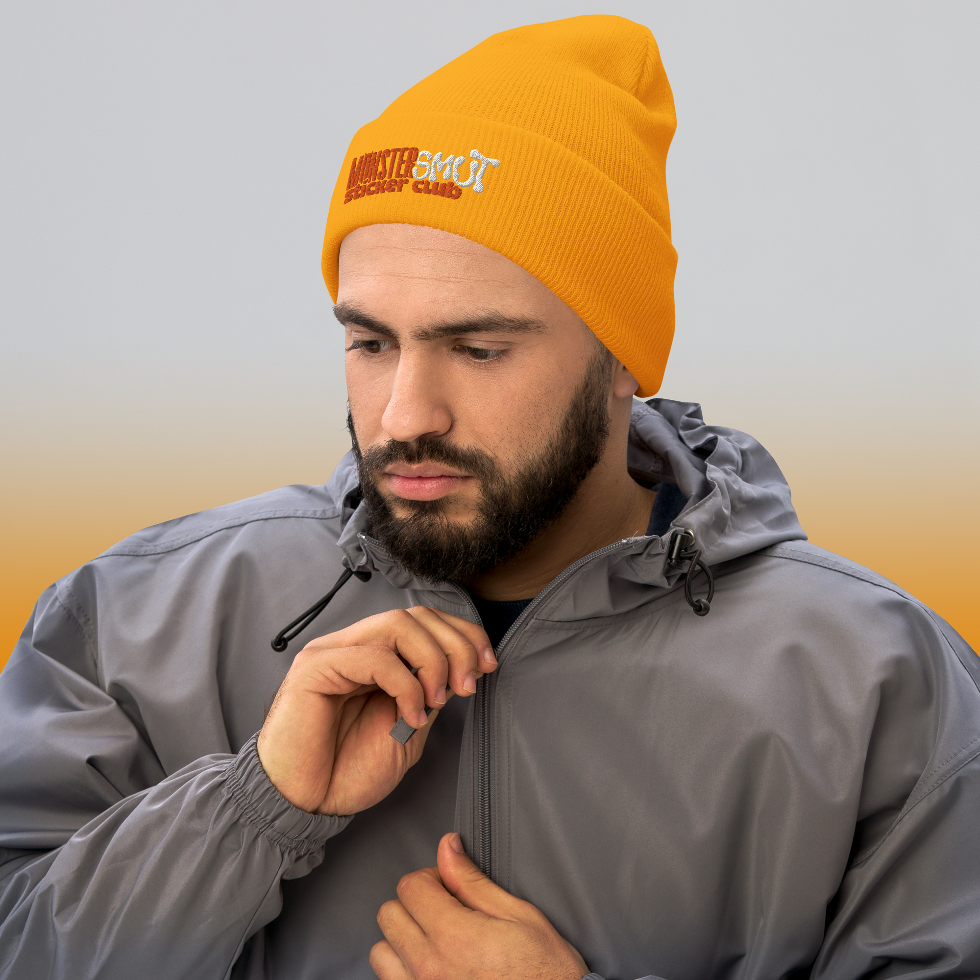 MSSC Cuffed Beanie – Mustard – Image #1